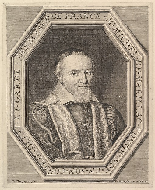 Michel de Marillac, conseiller d'etat et garde des sceaux