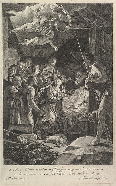 L'adoration des bergers