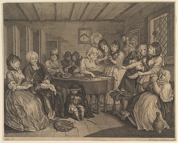 A Harlot's Progress, Plate 6