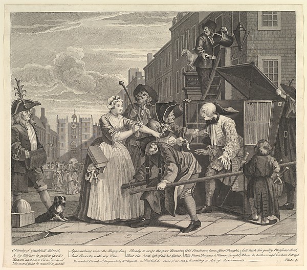 A Rake's Progress, Plate 4