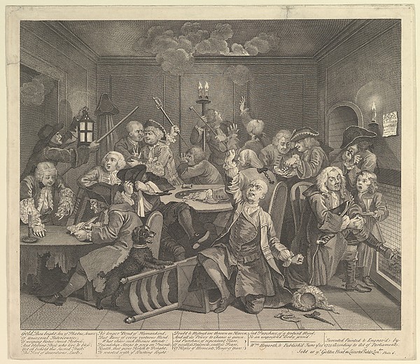 A Rake's Progress, Plate 6