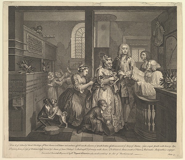 A Rake's Progress, Plate 5