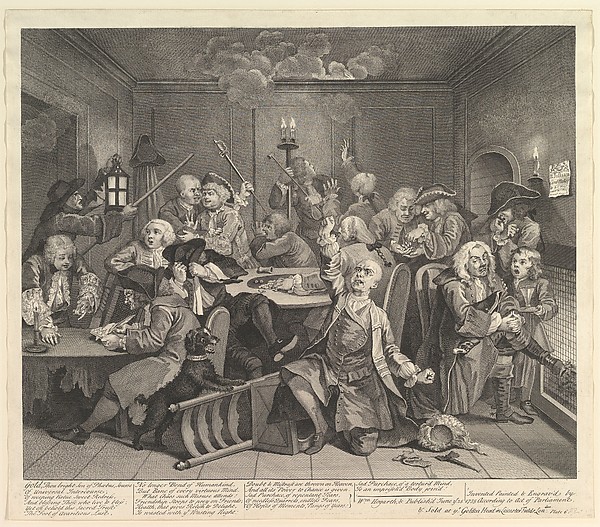 A Rake's Progress, Plate 6