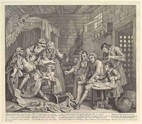 A Rake's Progress, Plate 7