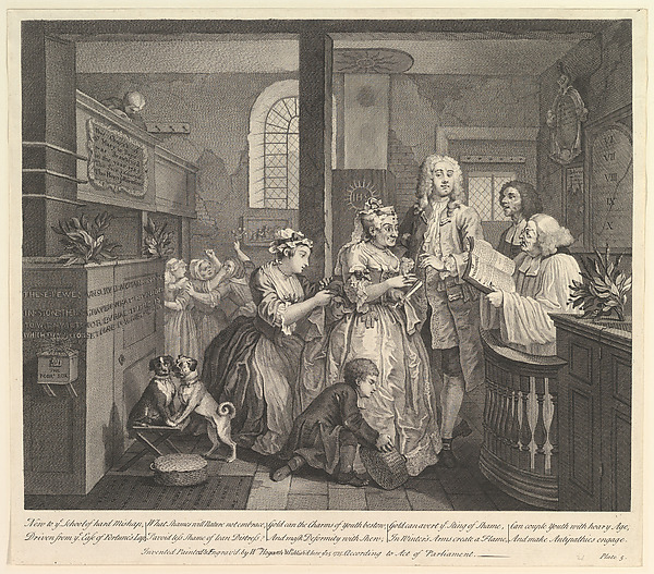 A Rake's Progress, Plate 5