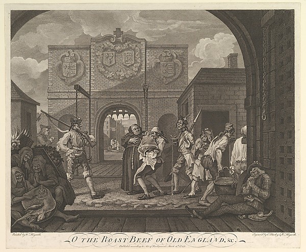O the Roast Beef of Old England--The Gate of Calais