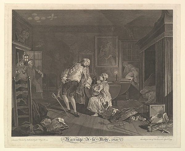 Marriage A-la-Mode, Plate V