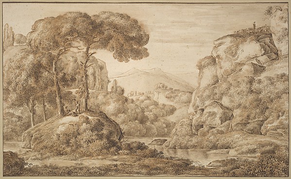 Classical Landscape with Figures