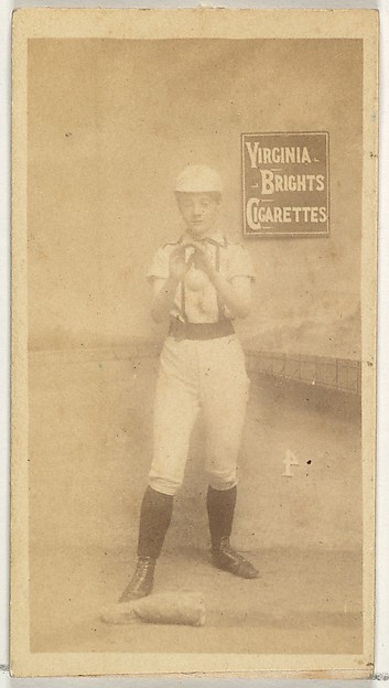 Card 4, from the Girl Baseball Players series (N48, Type 2) for Virginia Brights Cigarettes by Allen & Ginter, The Metropolitan Museum of Art