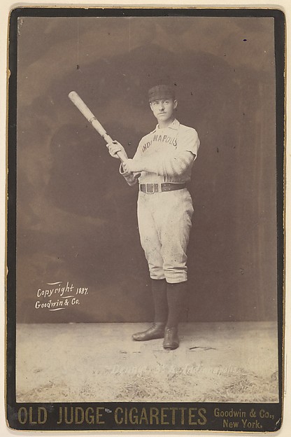 Jerry Denny, 3rd Base, Indianapolis, from the series Old Judge Cigarettes