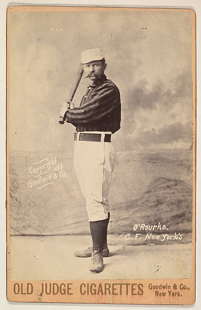 O'Rourke, Center Field, New York, from the series Old Judge Cigarettes