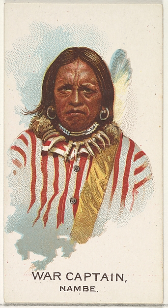 War Captain, Nambe, from the American Indian Chiefs series (N2) for Allen & Ginter Cigarettes Brands