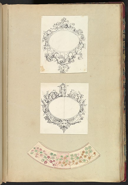 Designs for Two Mirrors and a Plate Rim
