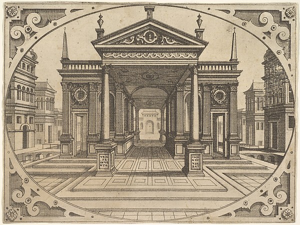 Plate from "Scenographiae..."