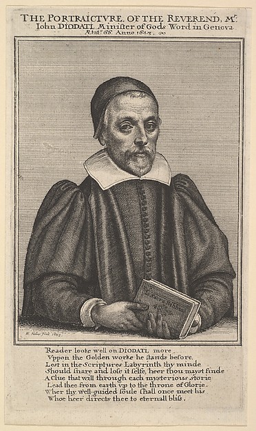 Portrait of John Diodati