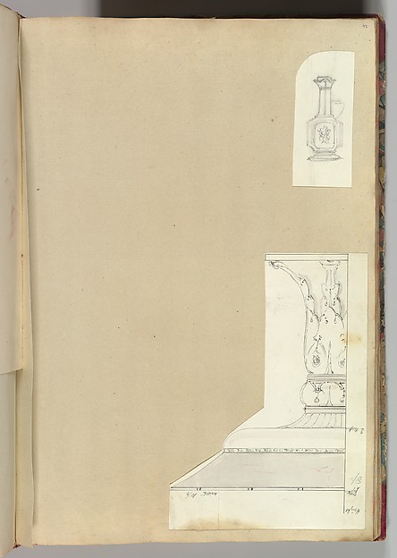 Designs for a Ewer and a Candlestick
