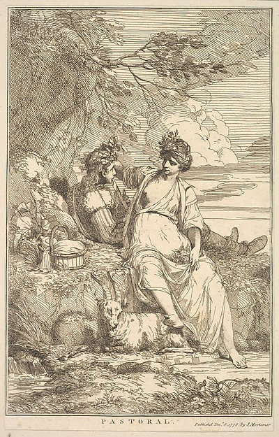 Pastoral, from "Fifteen Etchings Dedicated to Sir Joshua Reynolds"