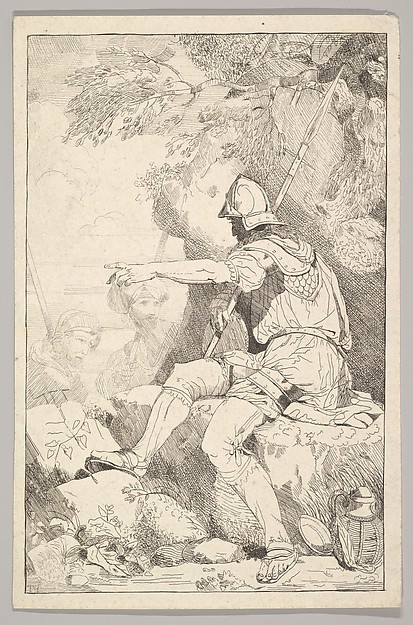 Banditti Taking His Post