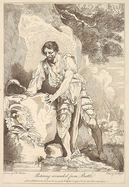 Retiring Wounded from Battle