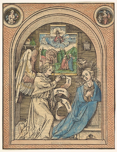 The Annunciation by Hans Wechtlin