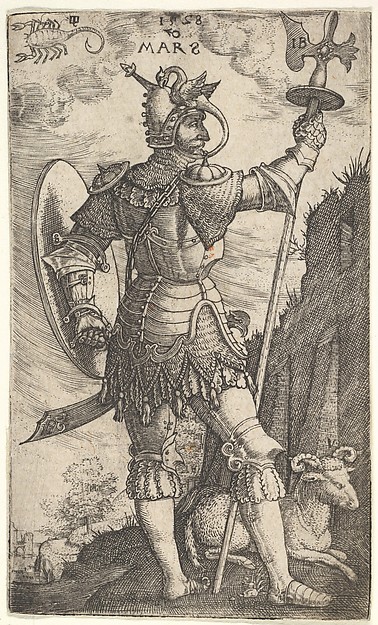 Mars from The Gods Who Preside Over the Planet