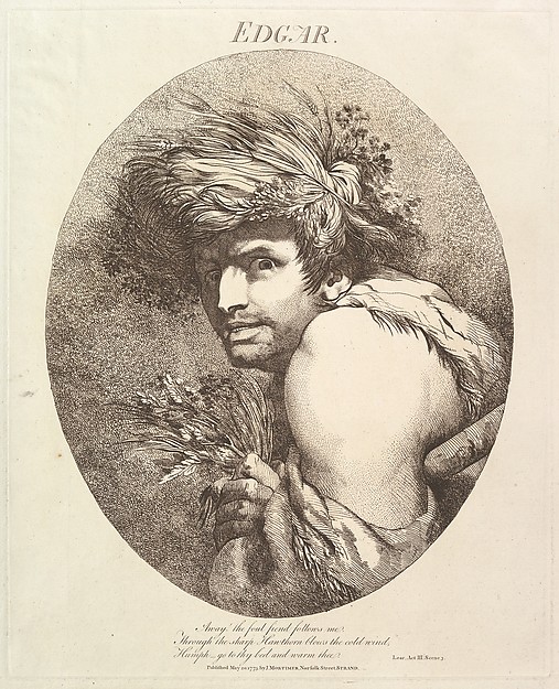Edgar (from "Twelve Characters from Shakespeare")