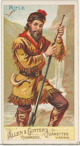 Rifle, from the Arms of All Nations series (N3) for Allen & Ginter Cigarettes Brands