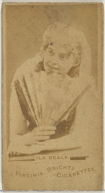 Ila Beals, from the Actors and Actresses series (N45, Type 1) for Virginia Brights Cigarettes