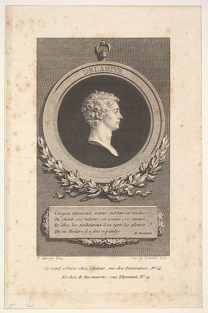 Portrait of De Larive