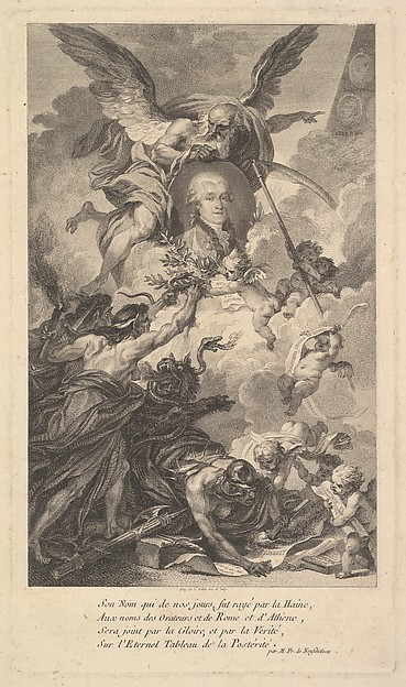Portrait of Simon-Nicolas-Henri Linguet