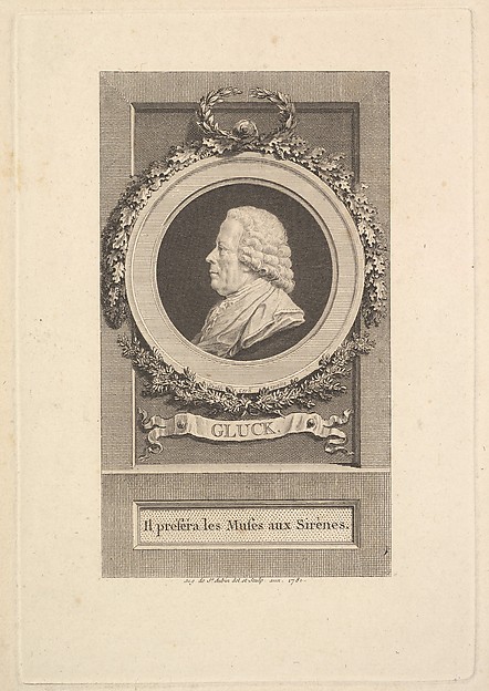 Portrait of Gluck