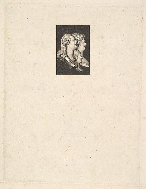 Portrait of Louis XVI, Marie Antoinette and The Dauphin