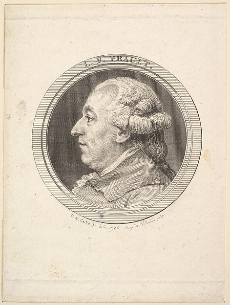 Portrait of L. F. Prault