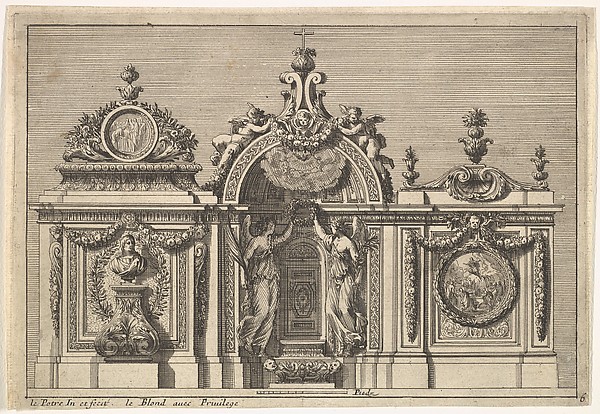 Design for a Tabernacle with Two Variants, from "Tabernacles à l'italienne"