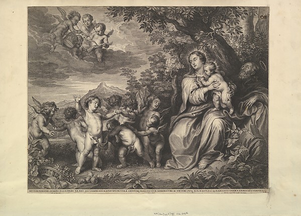 Rest on the Flight into Egypt by Anthony van Dyck