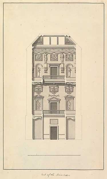 End of Staircase, Houghton Hall, Norfolk