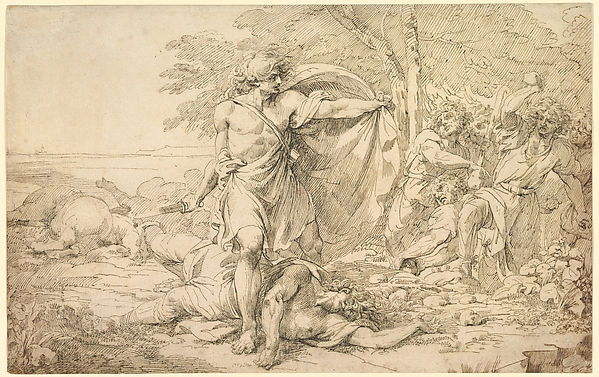 Classical Subject: Possibly the Aftermath of a Battle