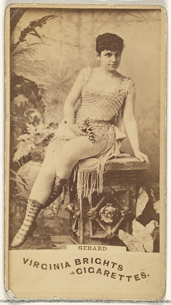 Gerard, from the Actors and Actresses series (N45, Type 1) for Virginia Brights Cigarettes