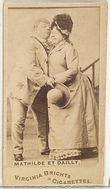 Mathilde et Dailly, from the Actors and Actresses series (N45, Type 1) for Virginia Brights Cigarettes