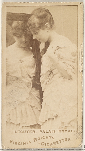 Lecuyer, Palais Royal, from the Actors and Actresses series (N45, Type 1) for Virginia Brights Cigarettes