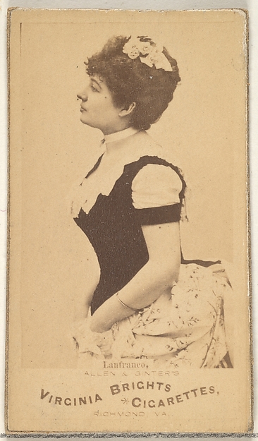 Lanfranco, from the Actors and Actresses series (N45, Type 1) for Virginia Brights Cigarettes