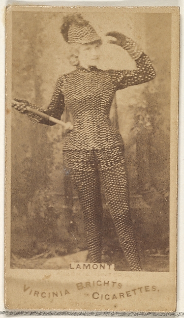 Lamont, from the Actors and Actresses series (N45, Type 1) for Virginia Brights Cigarettes