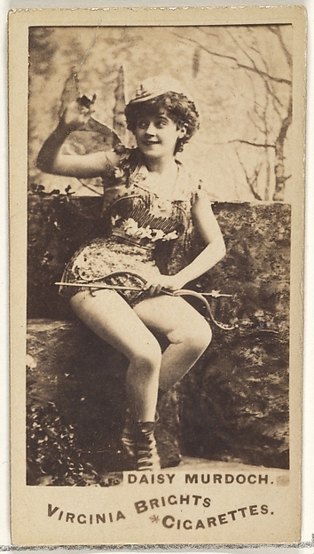 Daisy Murdoch, from the Actors and Actresses series (N45, Type 1) for Virginia Brights Cigarettes