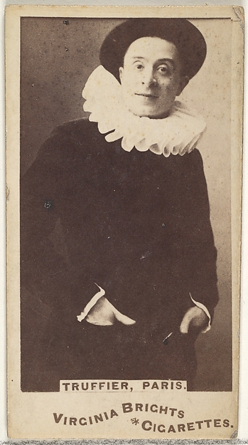 Truffier, Paris, from the Actors and Actresses series (N45, Type 1) for Virginia Brights Cigarettes by Allen & Ginter, The Metropolitan Museum of Art