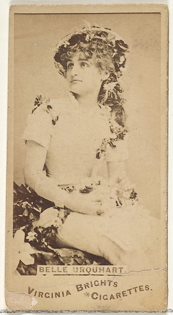 Belle Urquhart, from the Actors and Actresses series (N45, Type 1) for Virginia Brights Cigarettes