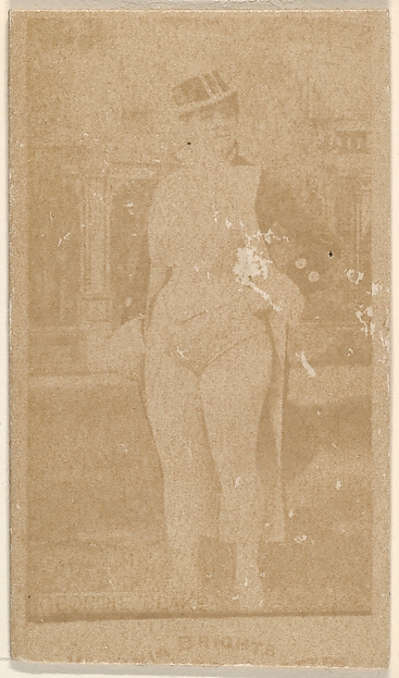 Georgie Blake, From the Actors and Actresses series (N45, Type 1) for Virginia Brights Cigarettes