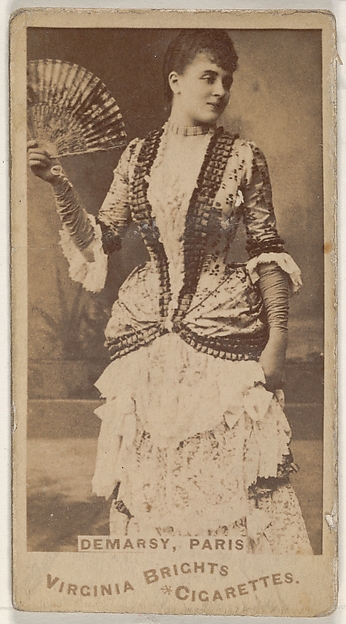 Demarsy, Paris, from the Actors and Actresses series (N45, Type 1) for Virginia Brights Cigarettes