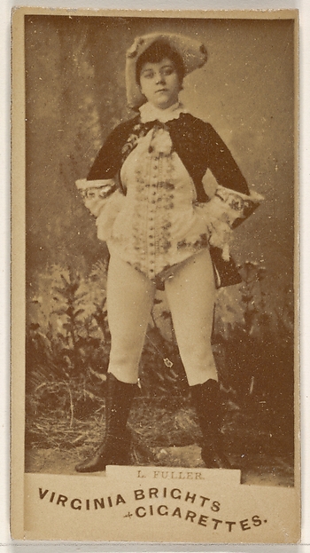 L. Fuller, from the Actors and Actresses series (N45, Type 1) for Virginia Brights Cigarettes
