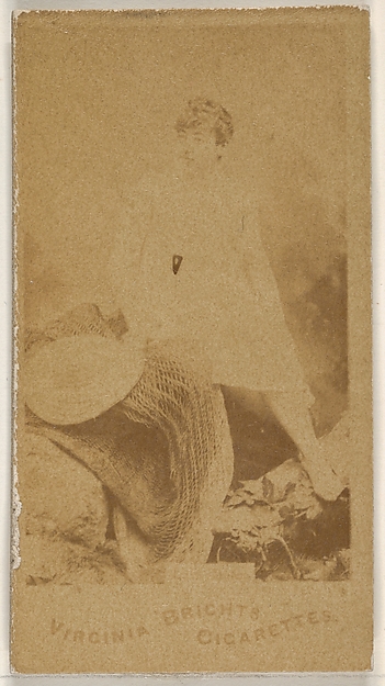 From the Actors and Actresses series (N45, Type 1) for Virginia Brights Cigarettes