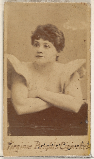 From the Actors and Actresses series (N45, Type 4) for Virginia Brights Cigarettes